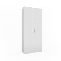 Vicco Scaffale per file Bianco 80 x 182.4 cm