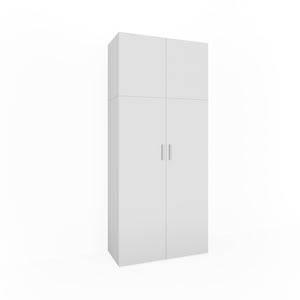 Vicco Scaffale per file Bianco 80 x 182.4 cm