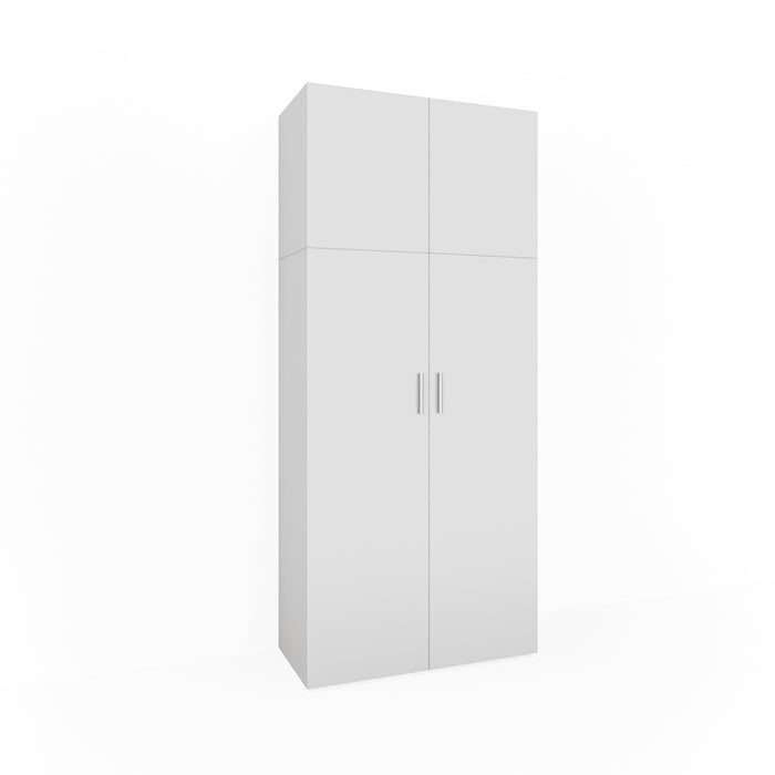 Vicco Scaffale per file Bianco 80 x 182.4 cm