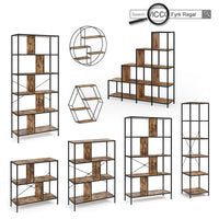 Vicco Divisorio per ambienti Legno antico 90 x 92 cm
