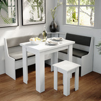 Vicco Panca ad angolo Bianco 41.5 x 76.6 cm