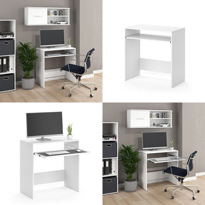 Vicco Scrivania Bianco 79 x 43 cm