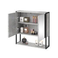 Vicco Specchio contenitore bagno Calcestruzzo 60 x 60.6 cm