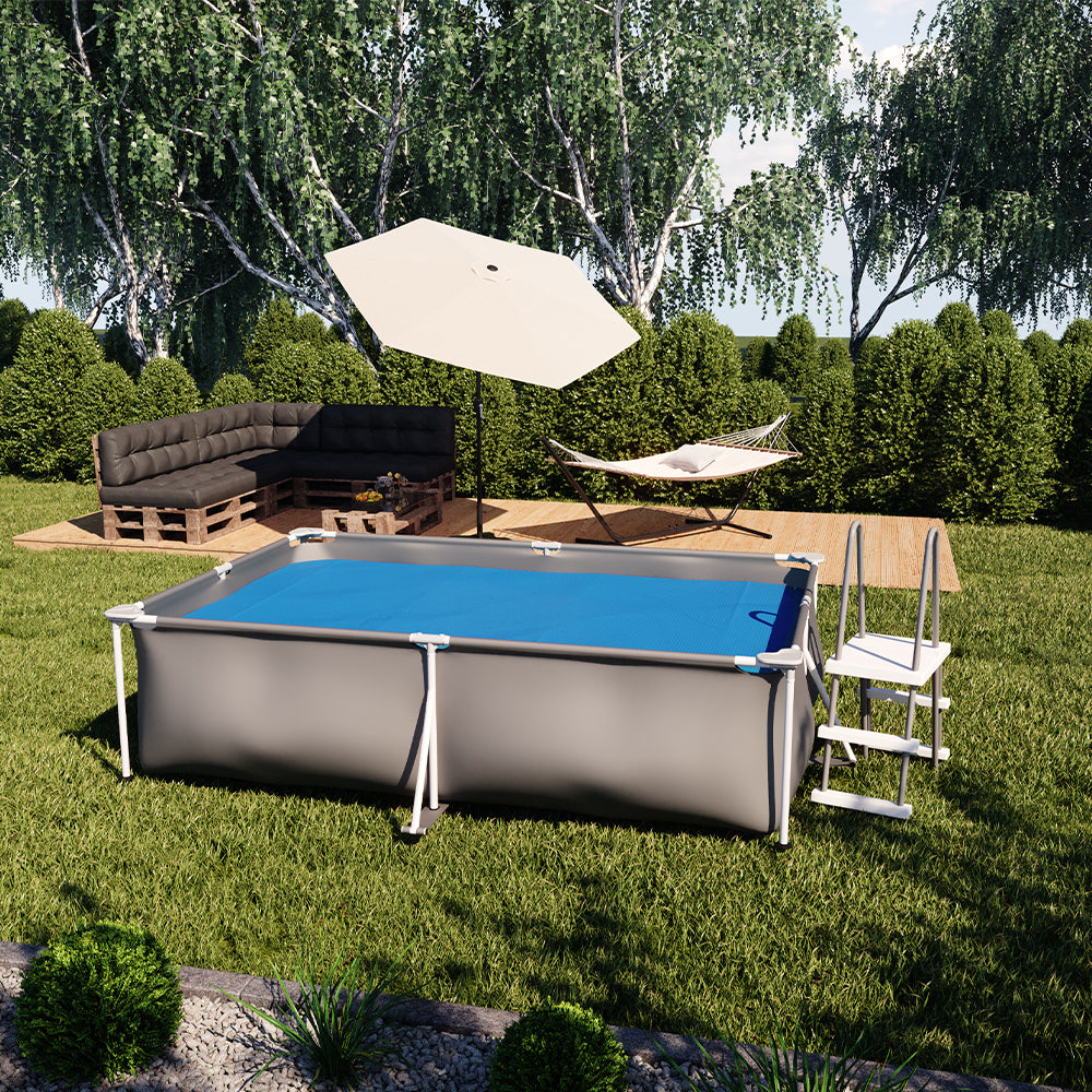 OK-Living Telo termico piscina Blu 300 cm Robusto telone My Solar da 400µ