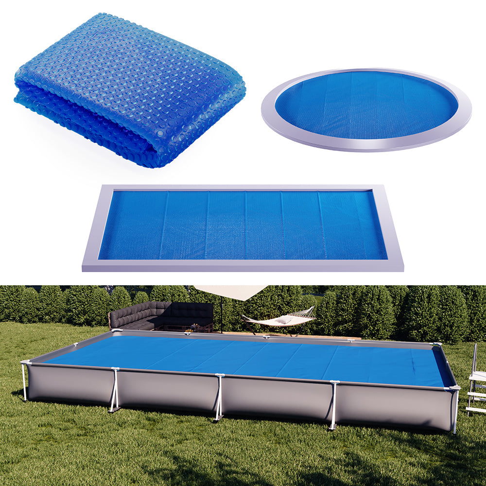 OK-Living Telo termico piscina Blu 800 cm Robusto telone My Solar da 400µ