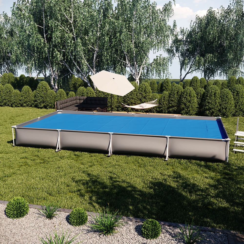 OK-Living Telo termico piscina Blu 800 cm Robusto telone My Solar da 400µ