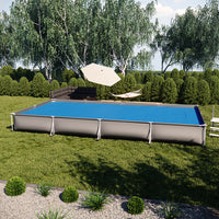 OK-Living Telo termico piscina Blu 800 cm Robusto telone My Solar da 400µ