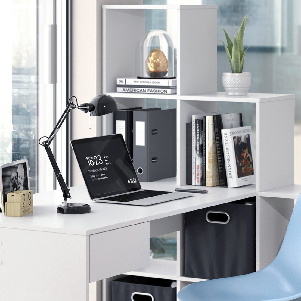 Vicco Scrivania angolare Bianco 139 x 142.4 cm