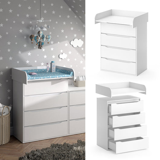 Vicco Fasciatoio Bianco 83.6 x 117 cm