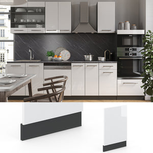 Vicco Pannello frontale Bianco lucido 45 cm , PL Marmo