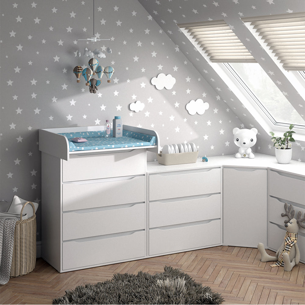 Vicco Fasciatoio Bianco 83.6 x 117 cm