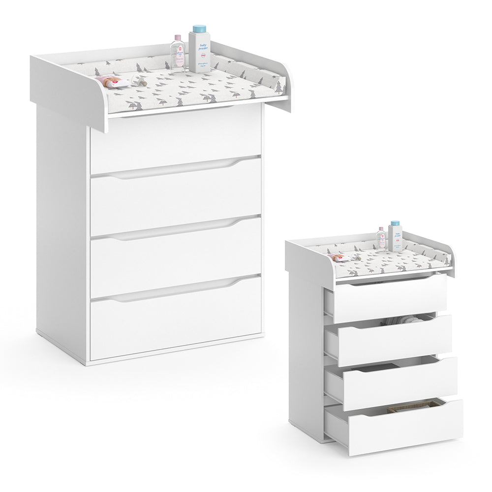 Vicco Fasciatoio Bianco 83.6 x 117 cm