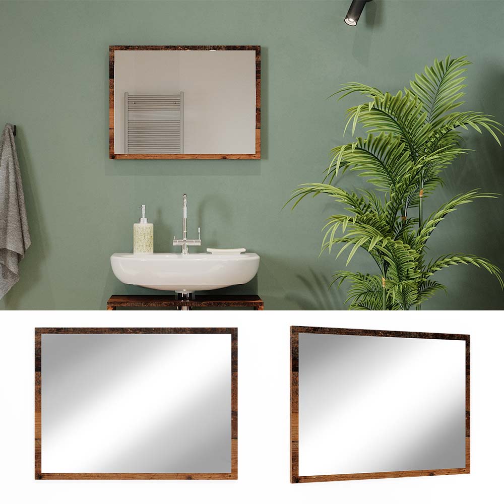 Vicco Specchio bagno Rovere rustico 45 x 60 cm