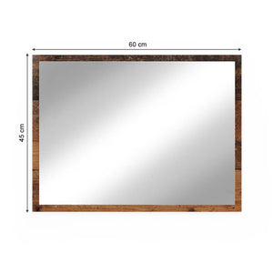 Vicco Specchio bagno Rovere rustico 45 x 60 cm