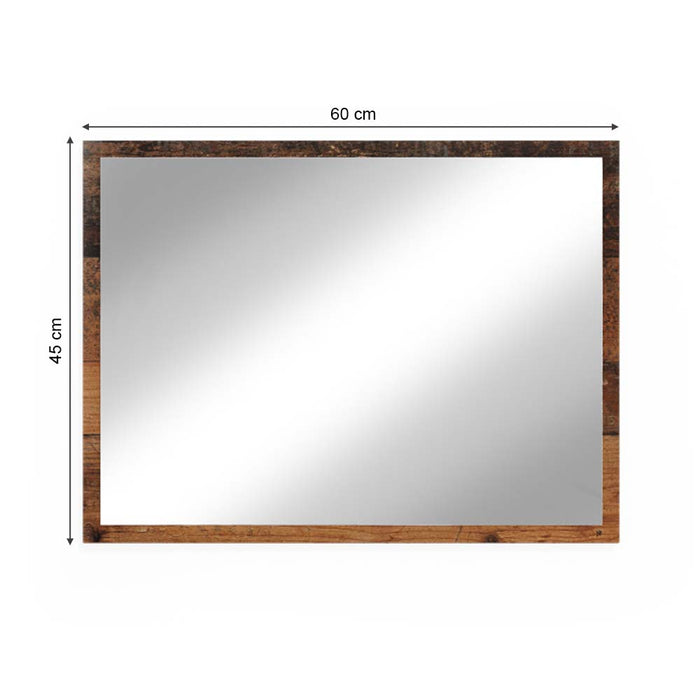 Vicco Specchio bagno Rovere rustico 45 x 60 cm