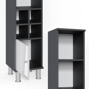 Vicco Mobiletto bagno Bianco lucido 30 x 130.6 cm porta piccola