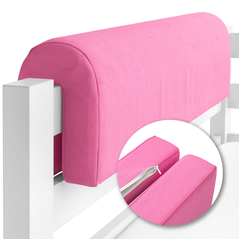Vitalispa Protezione per il letto rosa 70 x 20 cm