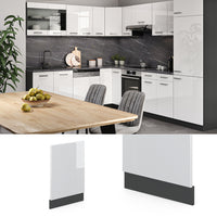 Vicco Pannello frontale Bianco lucido 45 cm , PL Antracite