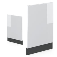 Vicco Pannello frontale Bianco lucido 45 cm , PL Marmo