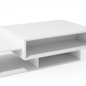 Vicco Tavolino da salotto Bianco 105 x 60 cm