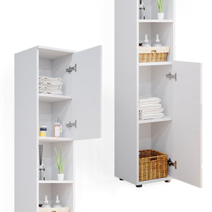 Vicco Mobile bagno alto Bianco lucido 30 x 192 cm