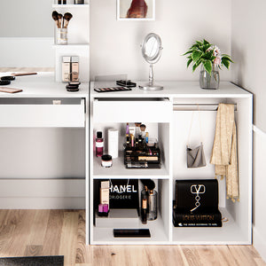 Vicco Cassettiera da toilette Bianco 80.1 x 75 cm