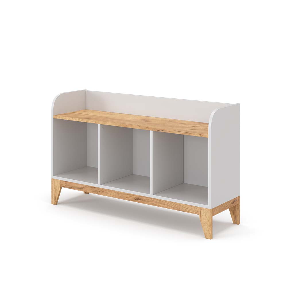 Vitalispa Scaffale per bambini Bianco 107.2 x 63.8 cm