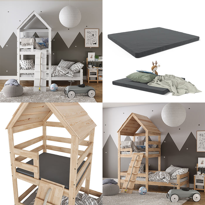 Vitalispa Materasso bambini Grigio 100 x 101 cm