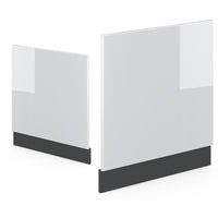 Vicco Pannello frontale Bianco lucido 60 cm , PL Marmo