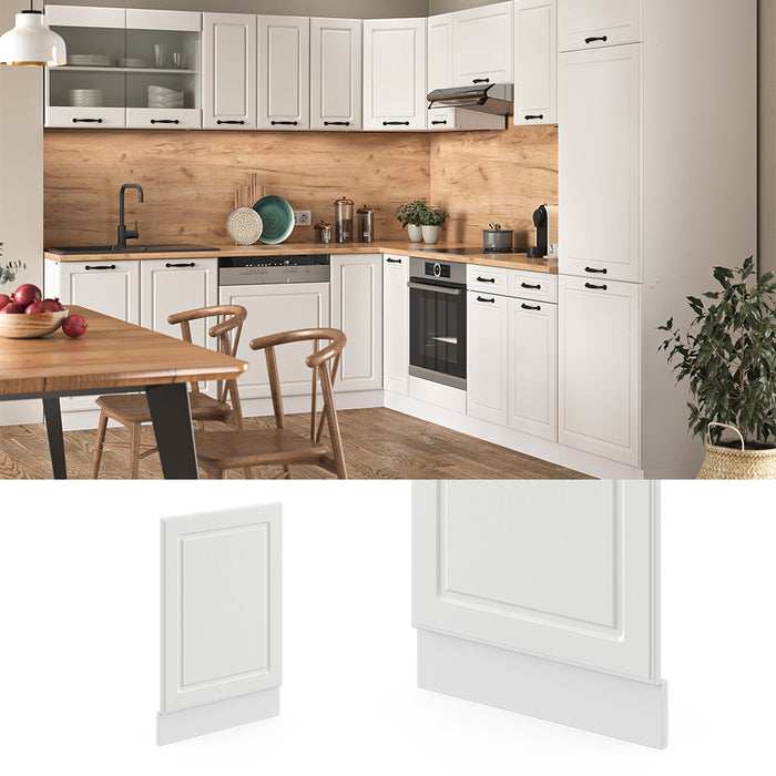 Vicco Pannello frontale Bianco casa di campagna 45 cm , PL Antracite