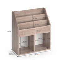 Vicco Libreria Sonoma 72 x 79 cm