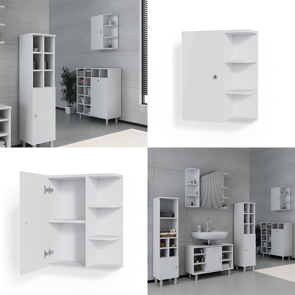 Vicco Mobile bagno Bianco 47.2 x 59.2 cm