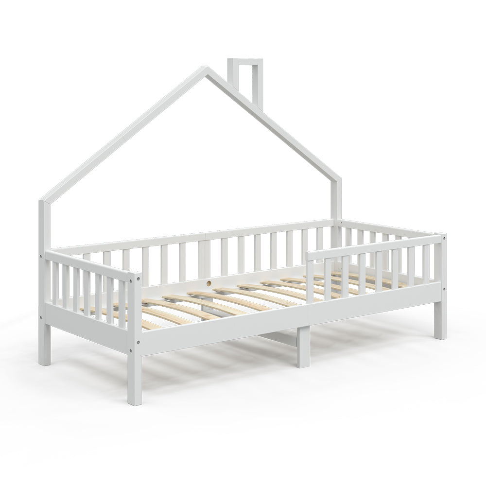 Vitalispa Letto montessori bambini Bianco 90x200 cm