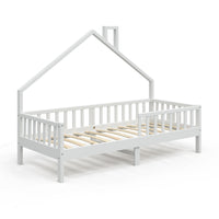 Vitalispa Letto montessori bambini Bianco 90x200 cm