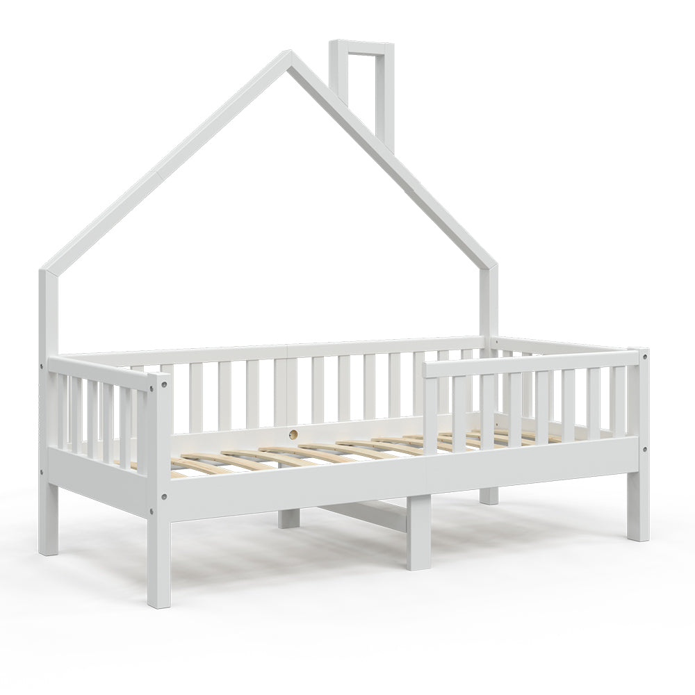 Vitalispa Letto montessori bambini Bianco 80x160 cm