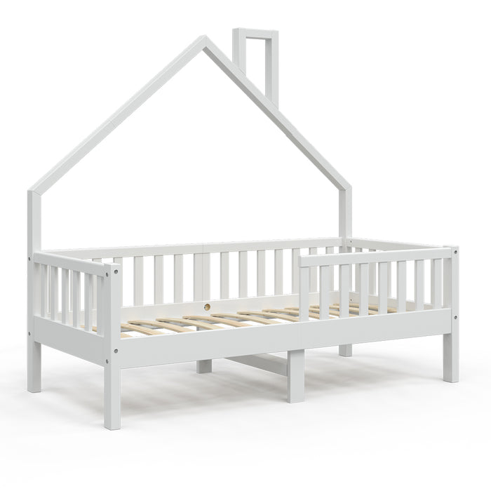 Vitalispa Letto montessori bambini Bianco 80x160 cm