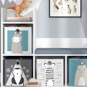 Vicco Scaffale per bambini Bianco 107.2 x 88.6 cm