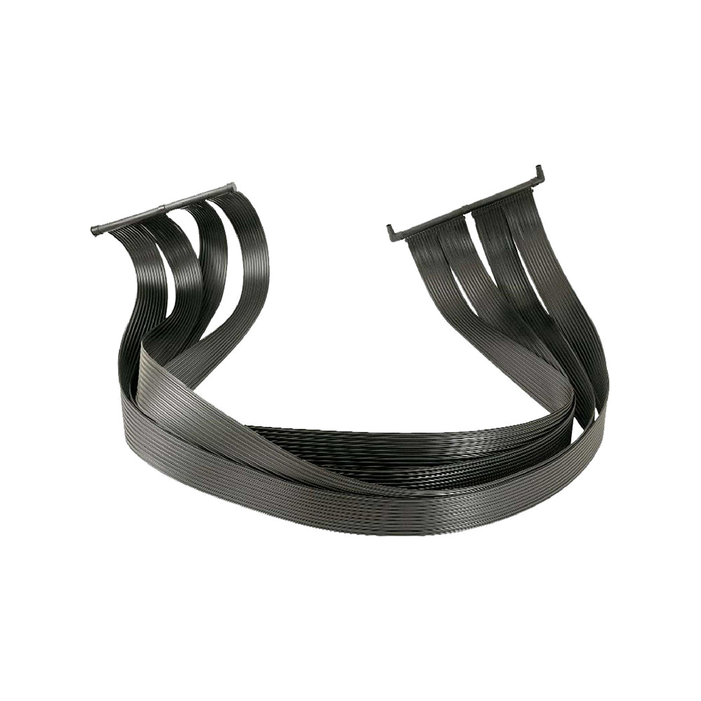 OK-Living Riscaldamento solare per piscine Nero 120 x 120 cm