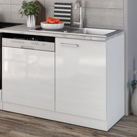 Vicco Cucina componibile Bianco 270 cm senza piano di lavoro