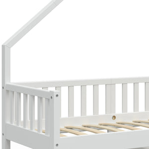 Vitalispa Letto montessori bambini Bianco 80x160 cm