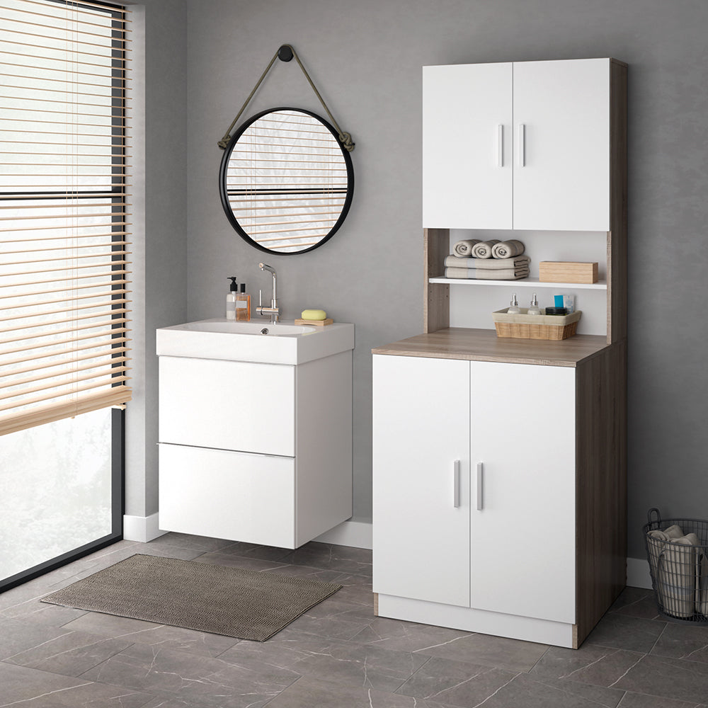 Vicco Mobile lavatrice Sonoma 70.5 x 190.5 cm