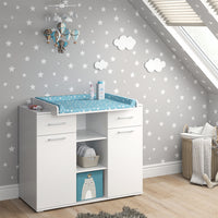 Vicco Fasciatoio Bianco 113 x 109 cm