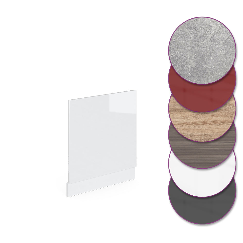 Vicco Pannello frontale Bianco lucido 60 cm senza piano di lavoro