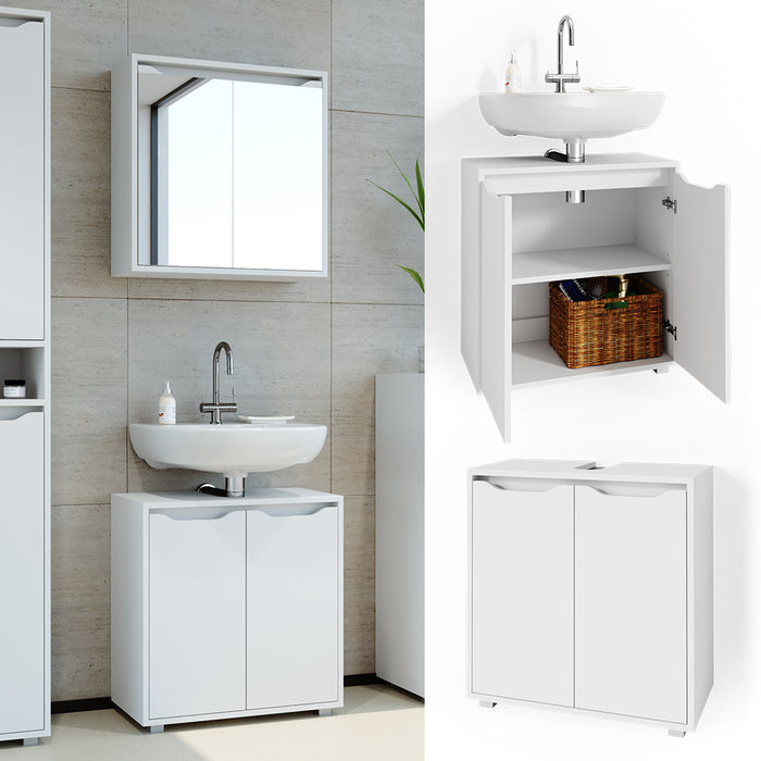 Vicco Mobile sottolavabo per bagno Bianco 60 x 62.5 cm