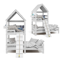 Vitalispa Letto montessori bambini Bianco 90x200 cm