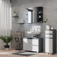 Vicco Mobiletto bagno Antracite 30 x 95 cm
