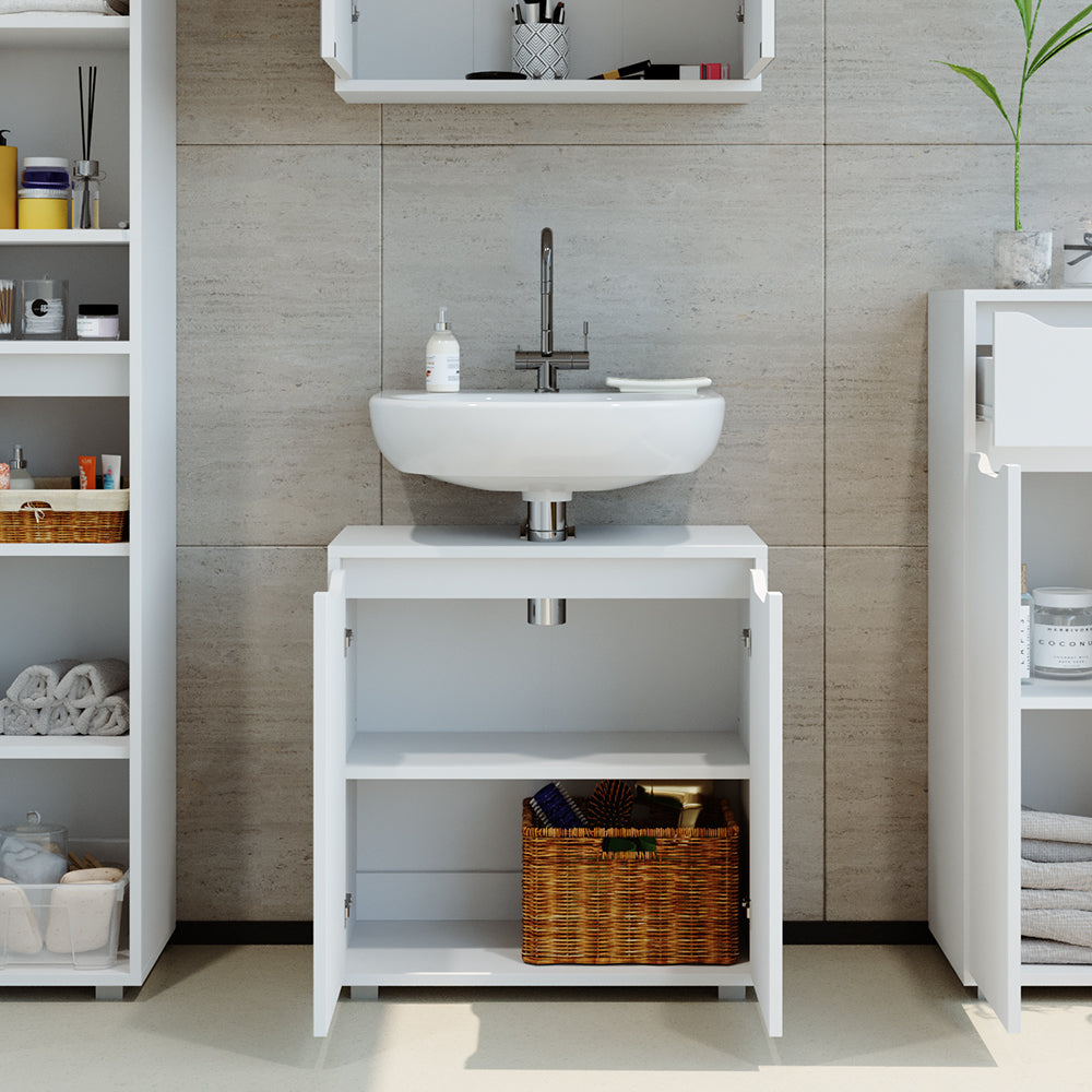 Vicco Mobile sottolavabo per bagno Bianco 60 x 62.5 cm