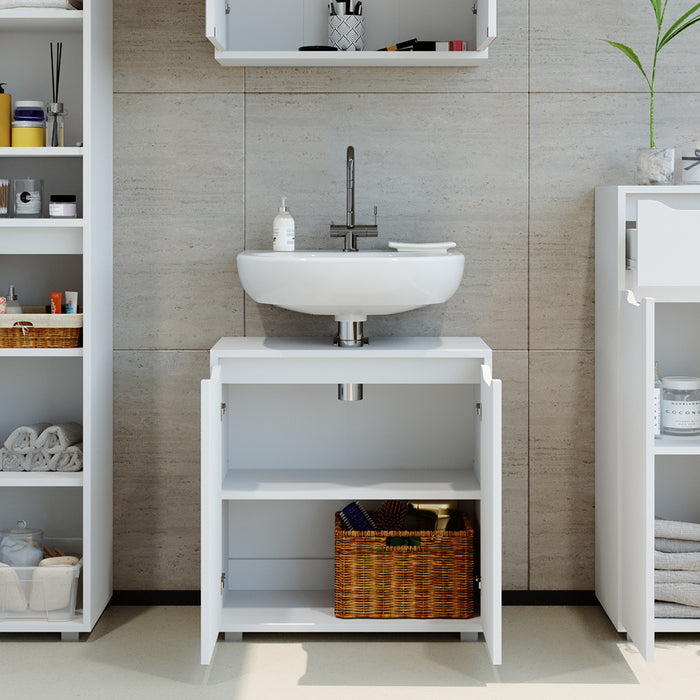 Vicco Mobile sottolavabo per bagno Bianco 60 x 62.5 cm