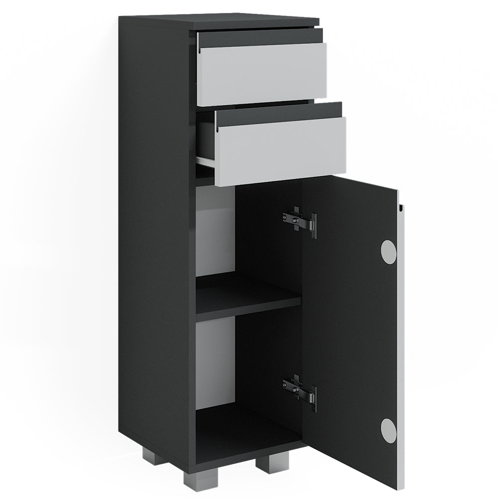 Vicco Mobiletto bagno Antracite 30 x 95 cm