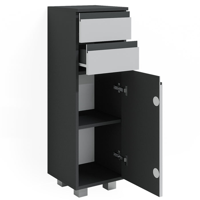 Vicco Mobiletto bagno Antracite 30 x 95 cm